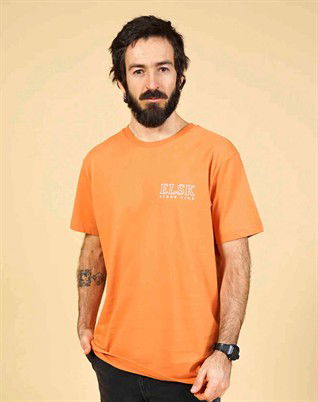 Wind BP Brushed T-Shirt - Burnt Orange